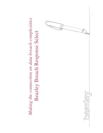 Beazley Breach Response Select  p  g  Making the connection on data breach complexities  P