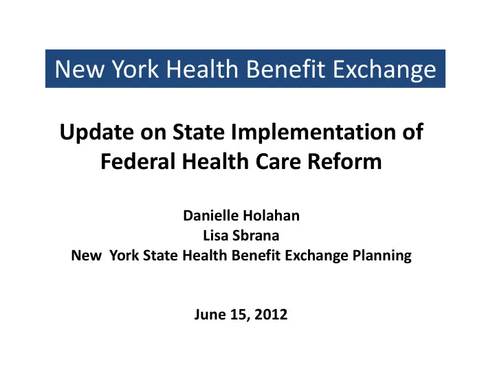 new york health benefit exchange