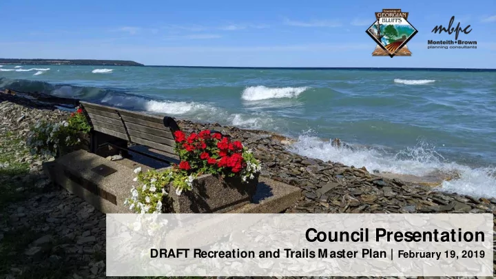 council presentation