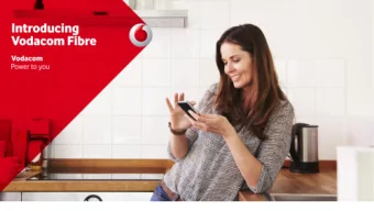 Vodacom Fibre is Vodacoms premier internet offering. Its FASTER Internet connection thats