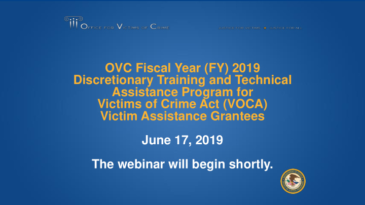 victims of crime act voca
