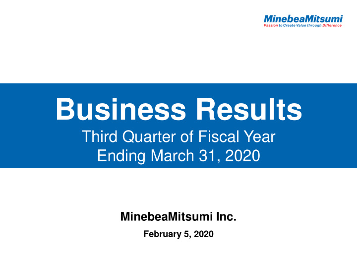 business results