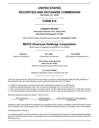 UNITED STATES  SECURITIES AND EXCHANGE COMMISSION  Washington, D.C. 20549