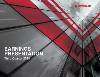 EARNINGS  PRESENTATION  Third Quarter 2018  DISCLAIMER  2  Discussion of Forward-Looking Statements