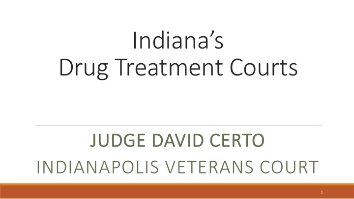 indiana s drug treatment courts