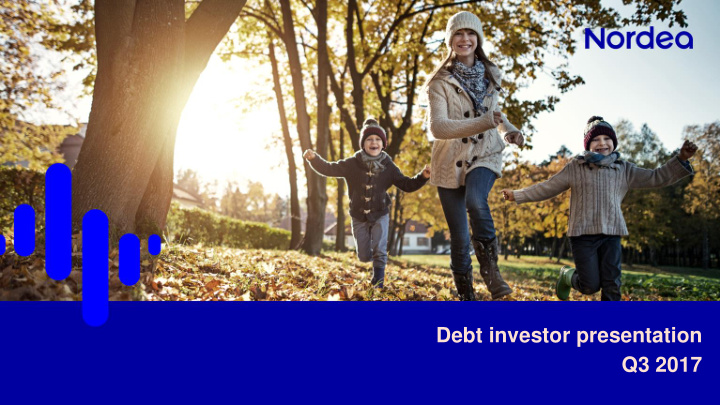 debt investor presentation