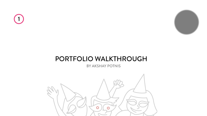 portfolio walkthrough