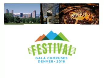 Introductions  Robin Godfrey, Executive Director  ExecutiveDirector@GalaChoruses.org  Jane Ramseyer