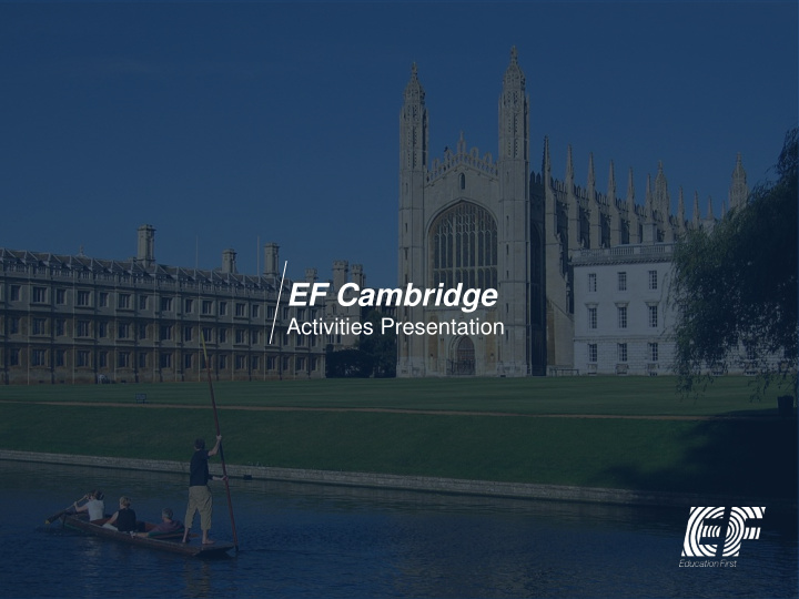 ef cambridge