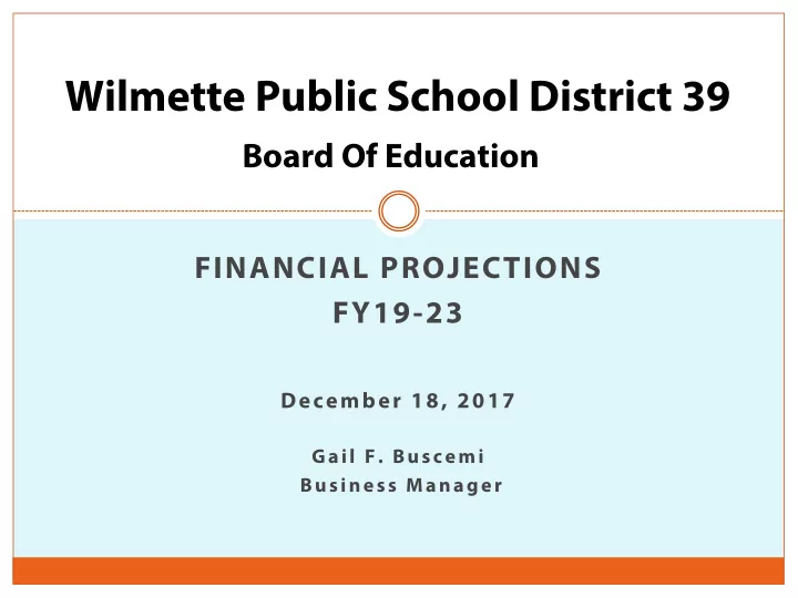 wilmette public school district 39