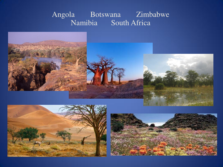 angola botswana zimbabwe