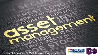 Chairs Welcome and Introduction  Steve Douglas  Co-Chief Executive  Altair  #NHCam19 Regulator