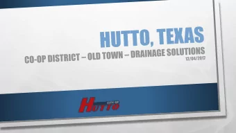 Co  Co- Op  Op En  Ente  tertai  tainment  nment Di  Dist  stri  rict  ct  The purpose of the