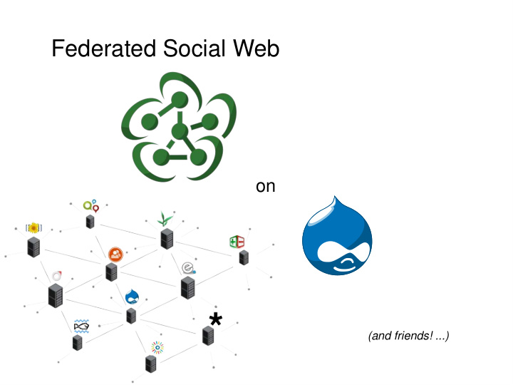 federated social web