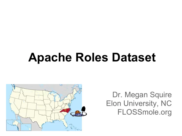 apache roles dataset