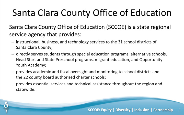 santa clara county office of education