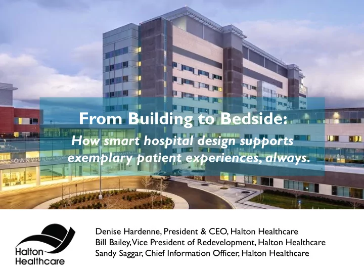 from building to bedside