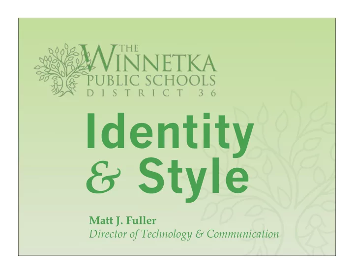 identity style