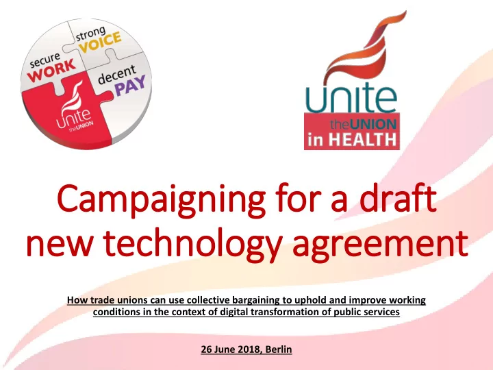 new technology agreement