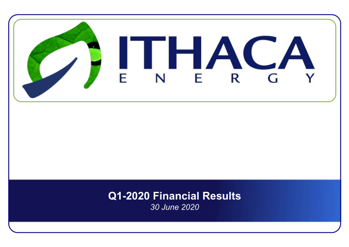 q1 2020 financial results