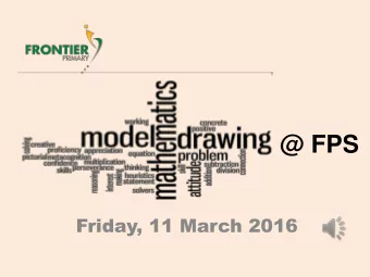 @ FPS  Friday, 11 March 2016  Programme  Time  Activity  3.30 p.m. to 3.45 p.m.  Registration  3.45