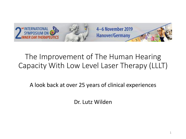 capacity with low level laser therapy lllt