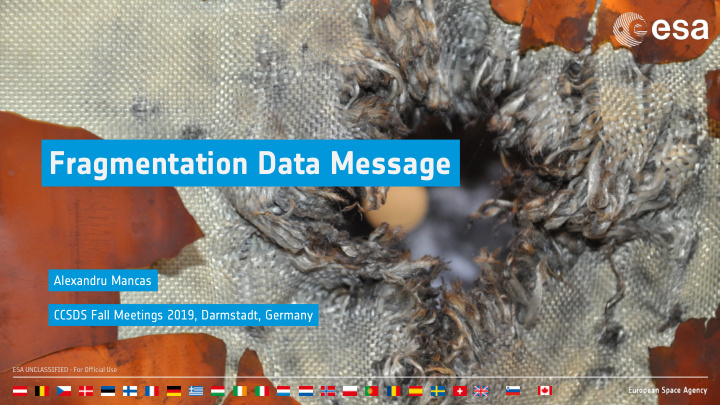 fragmentation data message
