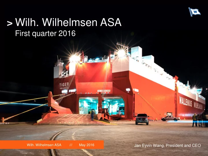 wilh wilhelmsen asa