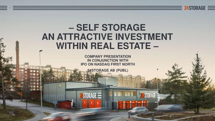 self storage