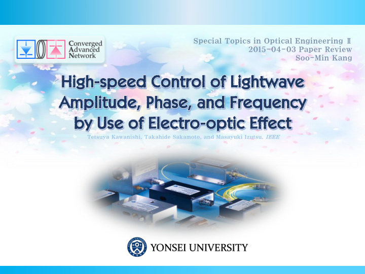 yonsei university introduction