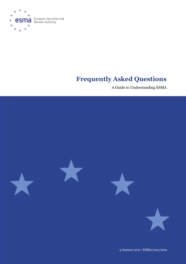 frequently asked questions
