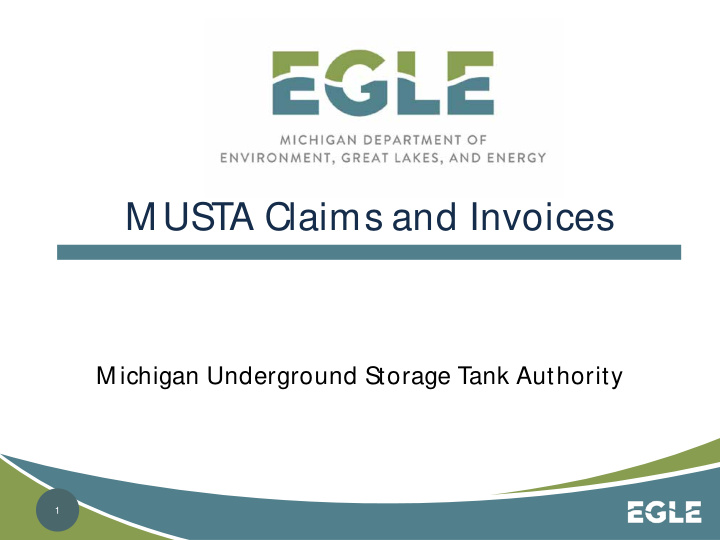 m usta claims and invoices