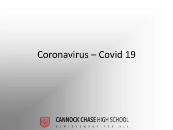 Coronavirus  Covid 19  School Closure  Currently the message from the PM is that schools are