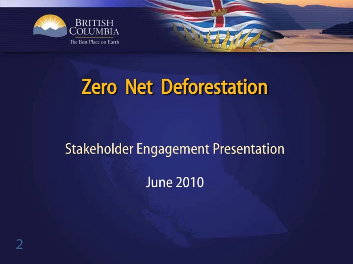 zer ero net d o net def efor oresta estation tion