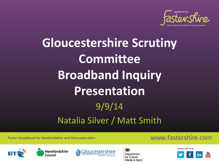 gloucestershire scrutiny