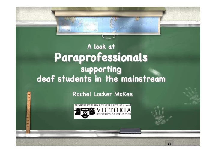 paraprofessio ionals ls
