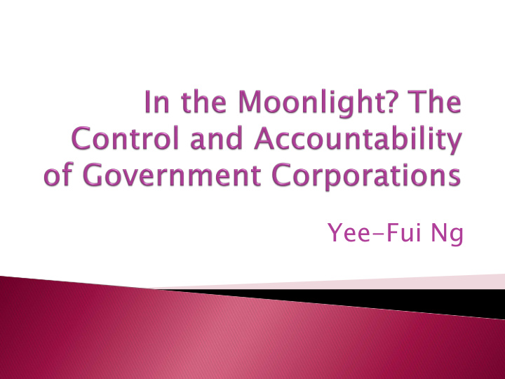 yee fui ng government corporations