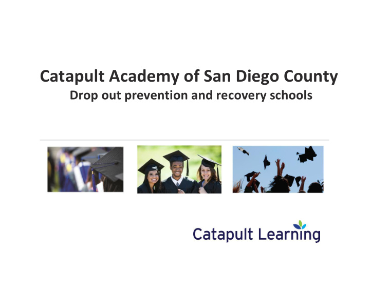 catapult academy of san diego county