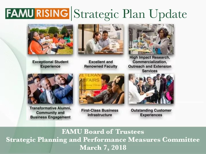 strategic plan update