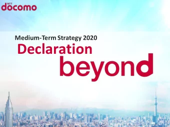 Declaration  0  Connecting dreams, for a richer future with 5G  To amaze and inspire beyond