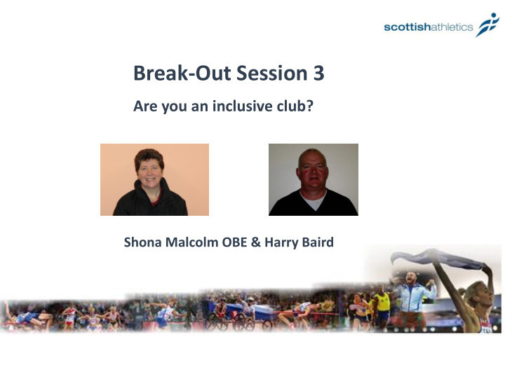 break out session 3