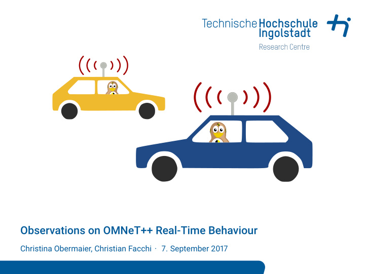 observations on omnet real time behaviour