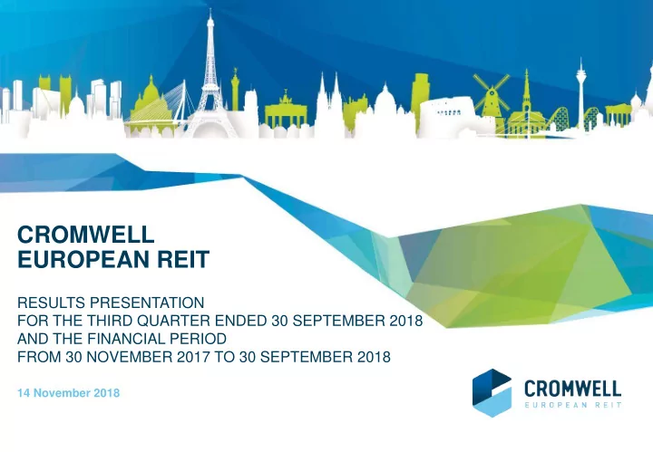 cromwell european reit