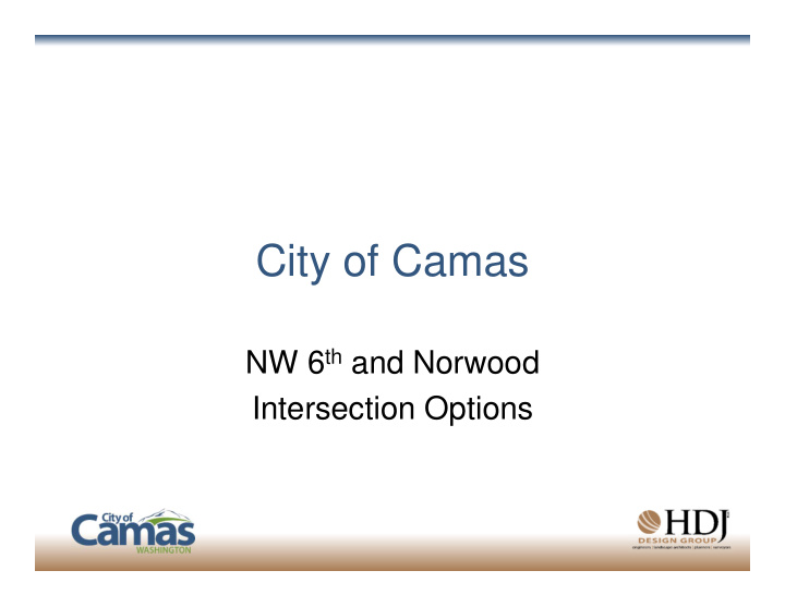 city of camas