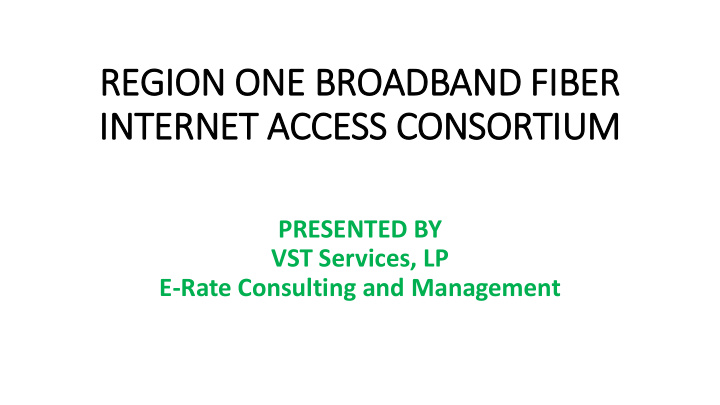 region on one b broad adban and fiber internet acce ccess