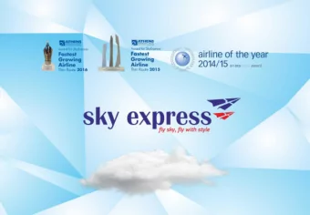 Profile  Sky Express is a member of ERA and operates to 29 destinations  within Greece, connecting