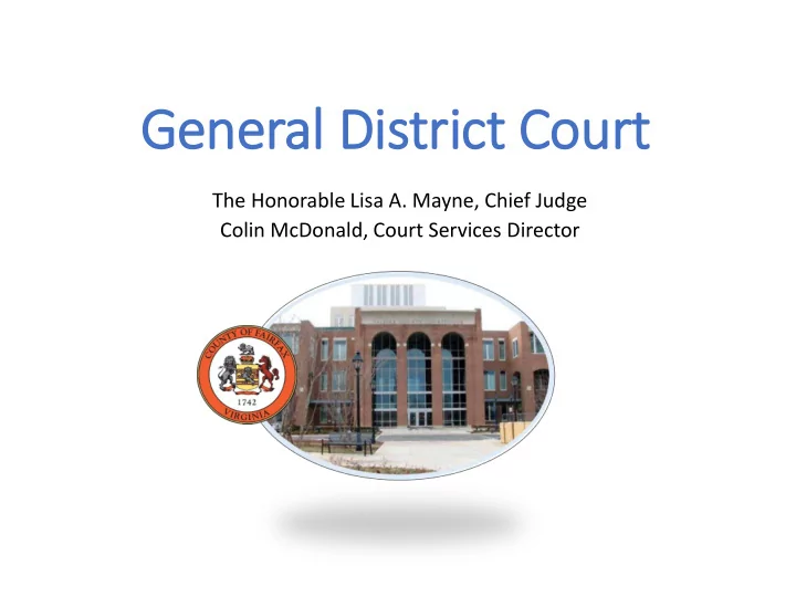 general dis istrict court