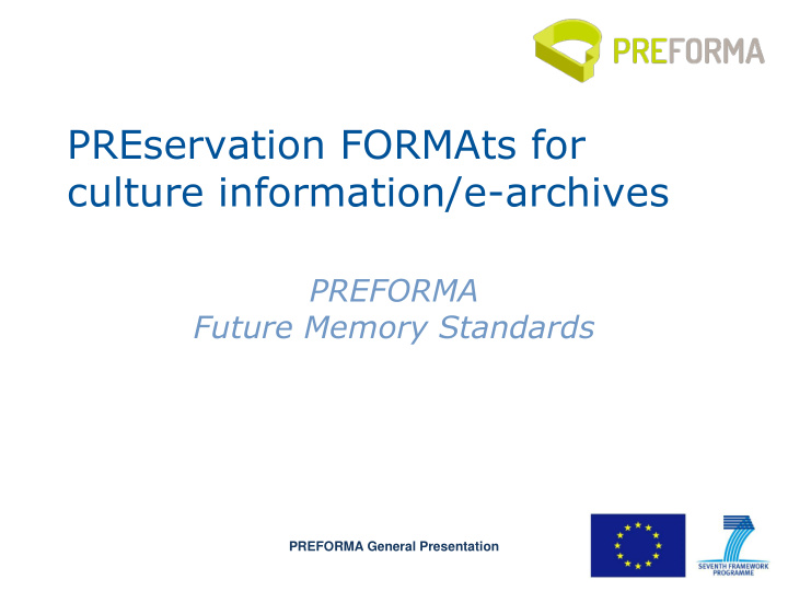 culture information e archives