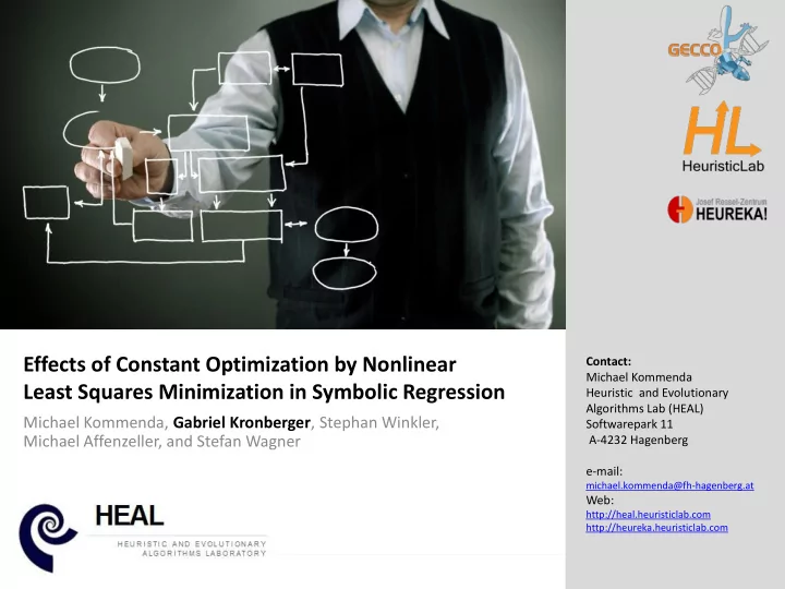 effects of constant optimization by nonlinear