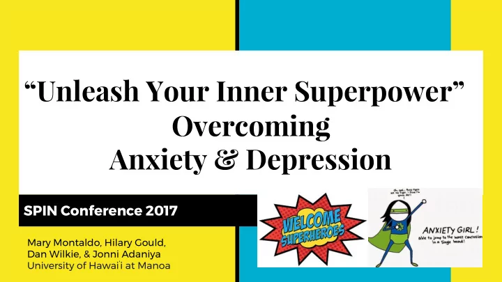 unleash your inner superpower